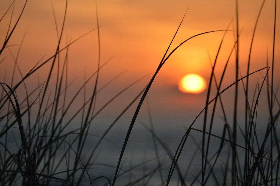 sun setting silence