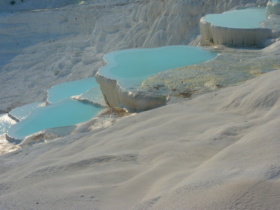waterfall in Pamukkale