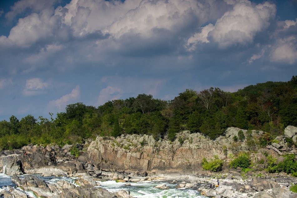 The Great Waterfalls of Potomac in the USA