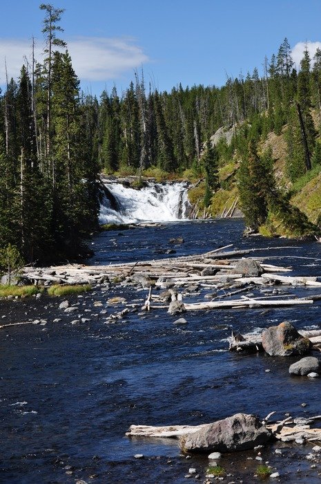 Beautiful landscape of Yellowstone