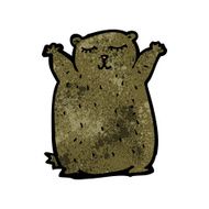 cartoon fat bear