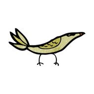 Cartoon Bird N423