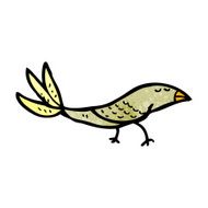 Cartoon Bird N427