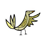Cartoon Bird N428