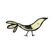 Cartoon Bird N431