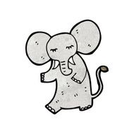 Cartoon Elephant N78
