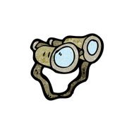 cartoon binoculars N5
