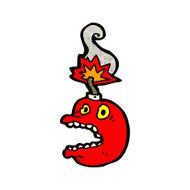 cartoon bomb ready to blow N5