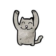 Cartoon Cat N286