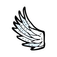 cartoon angel wing N5