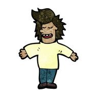 cartoon talking man N33