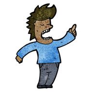 cartoon talking man N35