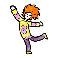 cartoon dancing man N57