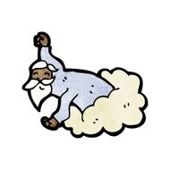 god on cloud cartoon N16