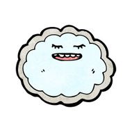 cloud with silver lining cartoon N4