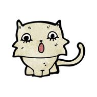shocked kitten cartoon N2