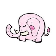 Cartoon Elephant N79