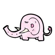 Cartoon Elephant N80
