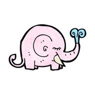Cartoon Elephant N81