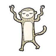 Funny Cartoon Monkey N43