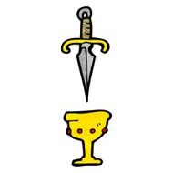 cup and dagger symbol N4