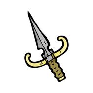Cartoon Knife N36