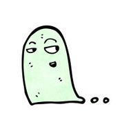 Cartoon Ghost N158
