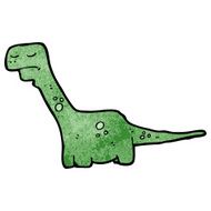 cartoon dinosaur N144