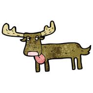 cartoon stag N24