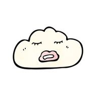 cartoon cloud N80