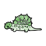 cartoon dinosaur N147