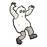 cartoon halloween ghost costume N10