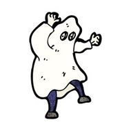 cartoon halloween ghost costume N11