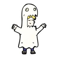 cartoon halloween ghost costume N13