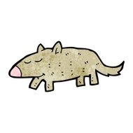cartoon little dog N99