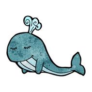 Cartoon Whale N90