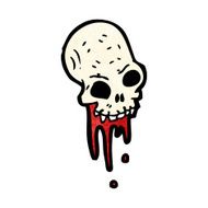Cartoon Skull N88