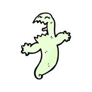 Cartoon Ghost N163