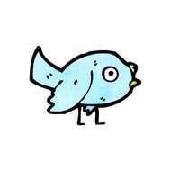 Cartoon Bird N433