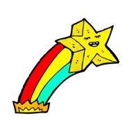cartoon shooting star N20