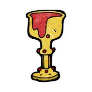 cartoon cup of blood N6