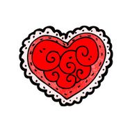 cartoon heart symbol N11