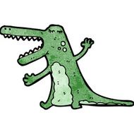 Cartoon Crocodile N93