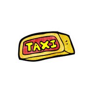 cartoon taxi symbol N2