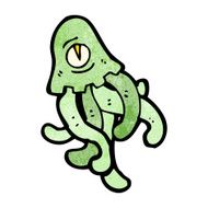 Cartoon Sea Monster N6