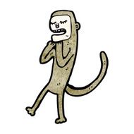cartoon little monkey N8