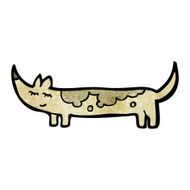 cartoon little dog N101