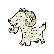 Cartoon Goat N26