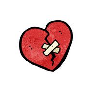Cartoon Broken Heart N9