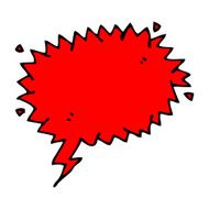 Cartoon Speech Bubble N21